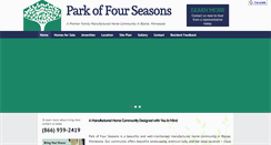 Desktop Screenshot of parkoffourseasons.com